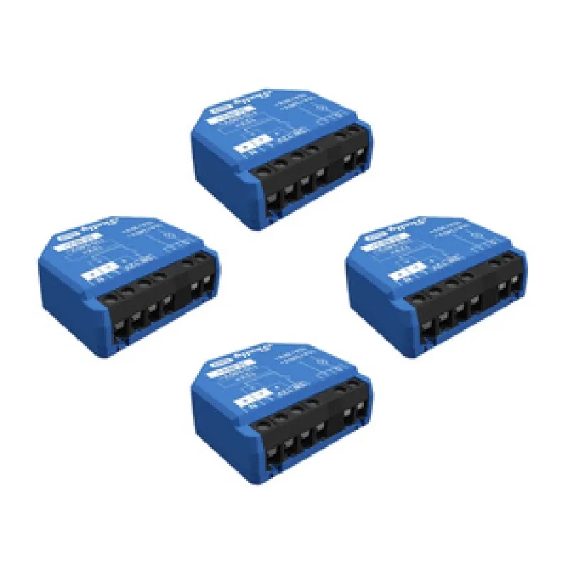 Shelly 1 Gen3 Komplekt 4 juhtimisseadet WiFi/Bluetooth universaalne