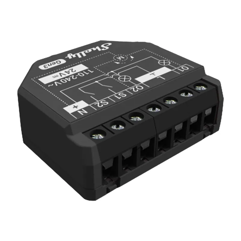 Shelly 2PM Gen3 Komplekt 4 juhtimisseadet WiFi/Bluetooth universaalne