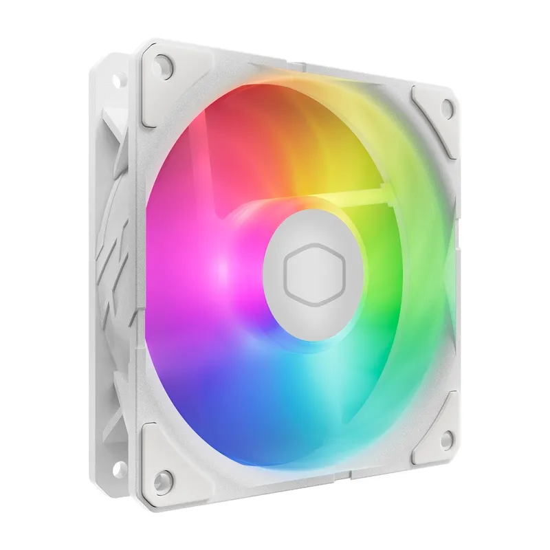 Cooler Master SickleFlow Edge 120 ARGB ventilaator (valge) universaalne