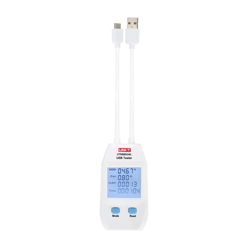 UNI-T UT658Kaks USB-pesa testija universaalne
