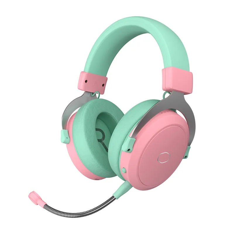 Cooler Master CH351-MC mängukõrvaklapid (roheline-roosa) universaalsed