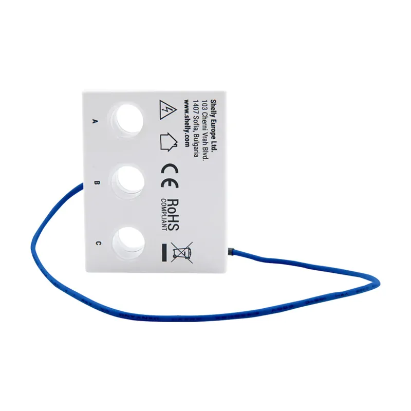 Shelly 3EM-63T Gen3 1/3-kanaliline WiFi energiamõõtur (lame terminal) universaalne