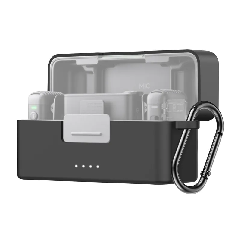Puluz kaitsekott DJI Mic 2 jaoks (must) universaalne