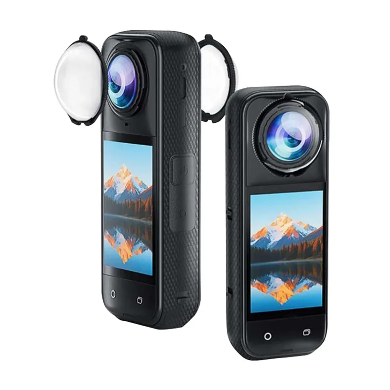 Puluz objektiivi päikesevarjud Insta360 X5 kaamerale universaalsed