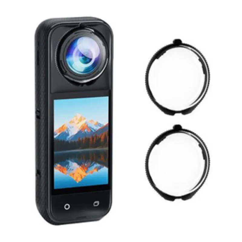 Puluz objektiivi päikesevarjud Insta360 X5 kaamerale universaalsed