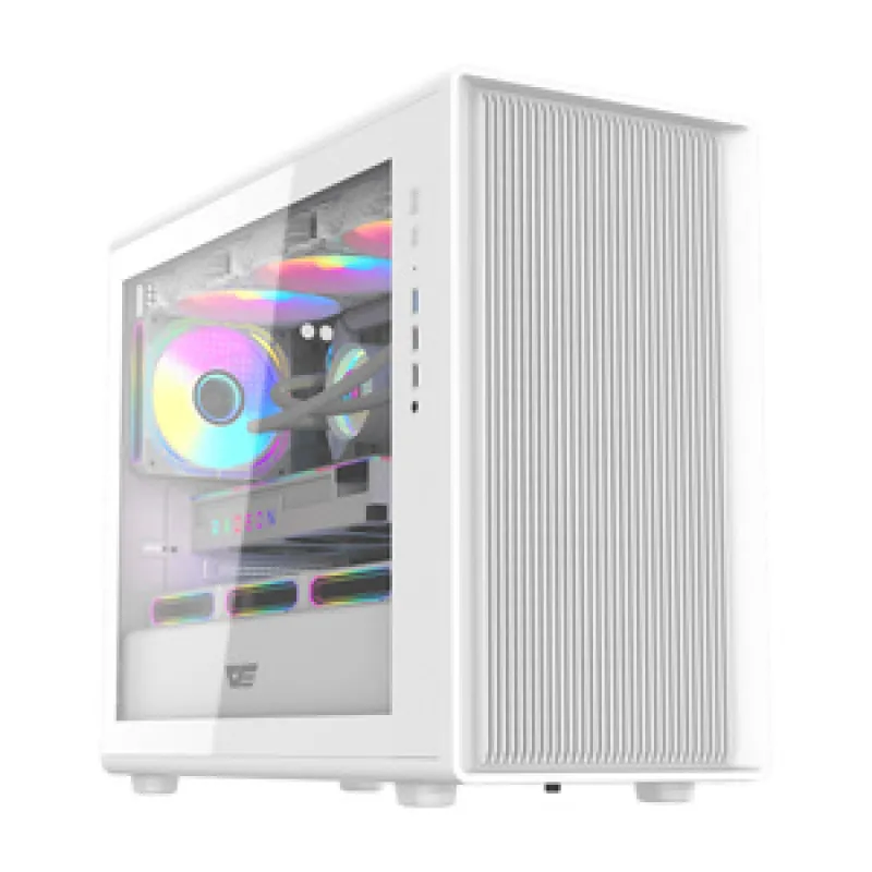 Darkflash DB460M arvutikarp (valge) universaalne