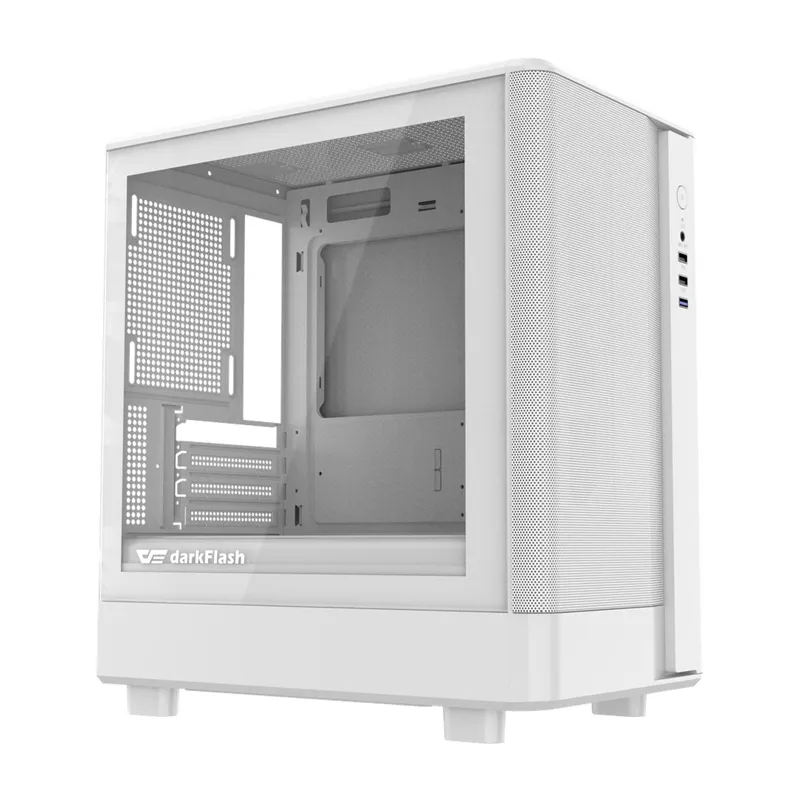 Darkflash DB330M Mesh arvutikarp (valge) universaalne