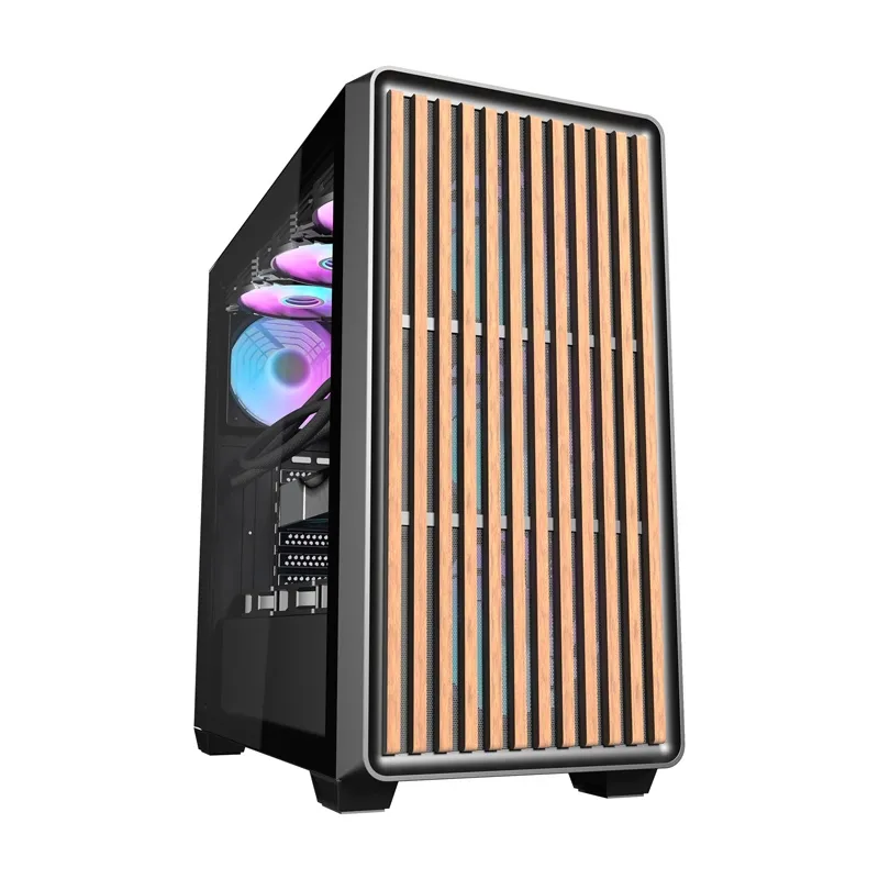 Darkflash DS900WD arvutikarp (must) + 4 ventilaatorit universaalsed