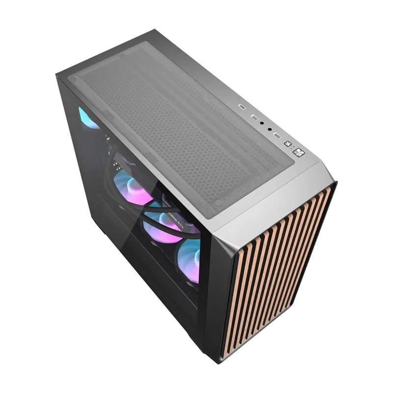 Darkflash DS900WD arvutikarp (must) + 4 ventilaatorit universaalsed