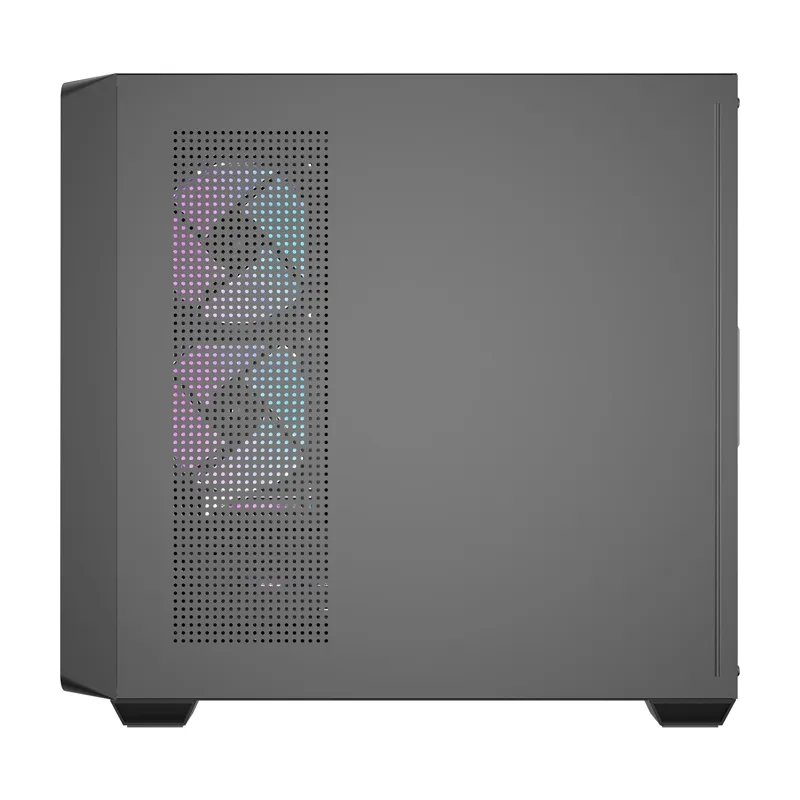 Darkflash DS900WD arvutikarp (must) + 4 ventilaatorit universaalsed