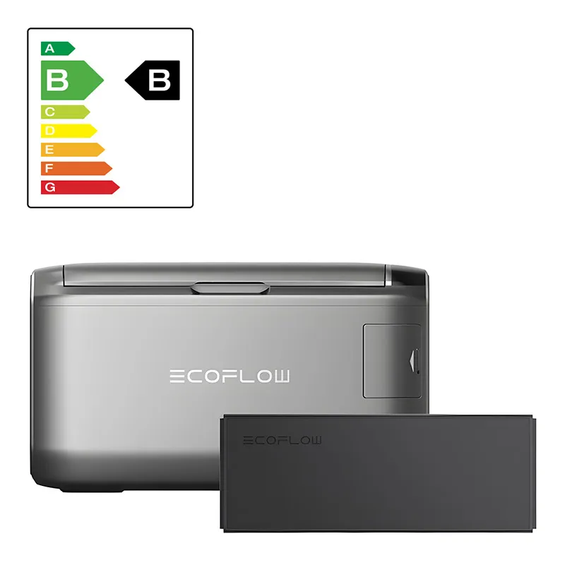EcoFlow Glacier 35L Kergkümmuslik külmik + 298Wh Aku. universaalne