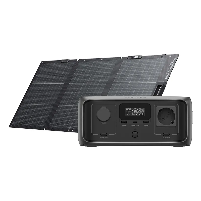 Kimp: EcoFlow River 3 UPS Toitejaam + 160W päikesepaneel universaalne
