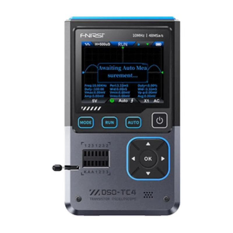 Kaasaskantav 3-in-1 mini osciloskoop FNIRSI DSO-TC4 universaalne
