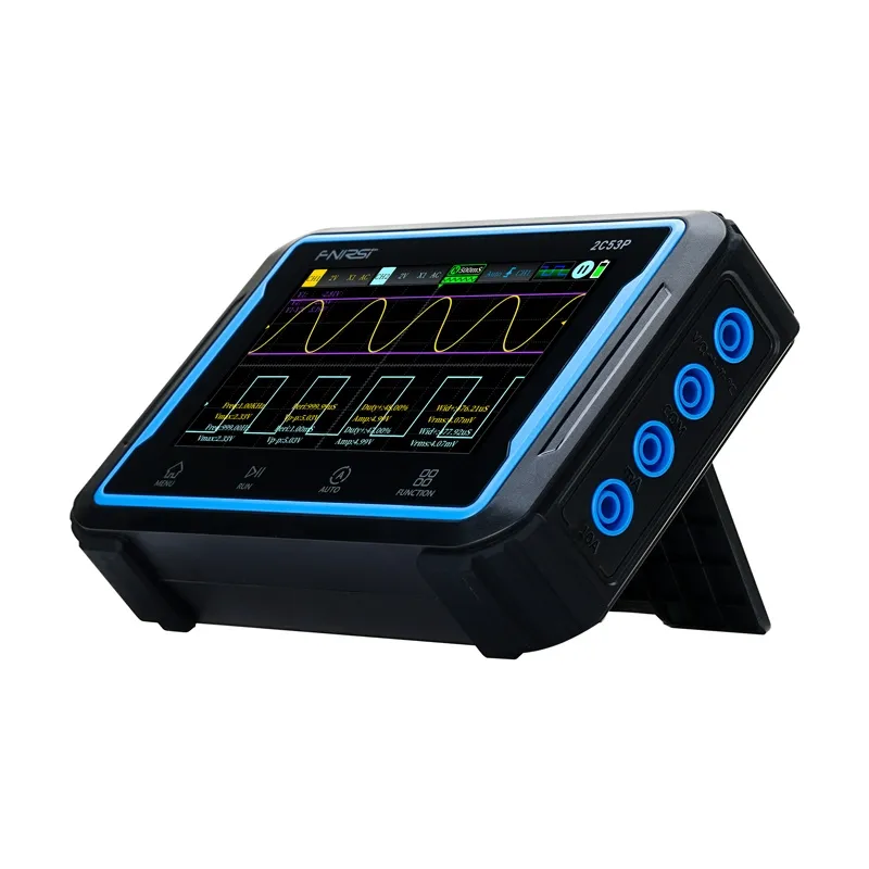 Kohver 3-in-1 FNIRSI 2C53P 4,3" puutetundlik osciloskoop universaal