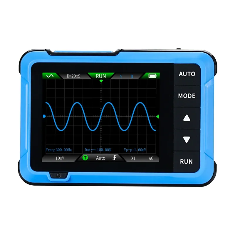 Kaasaskantav 2-in-1 mini osciloskoop FNIRSI DSO510 signaaligeneraator universaal