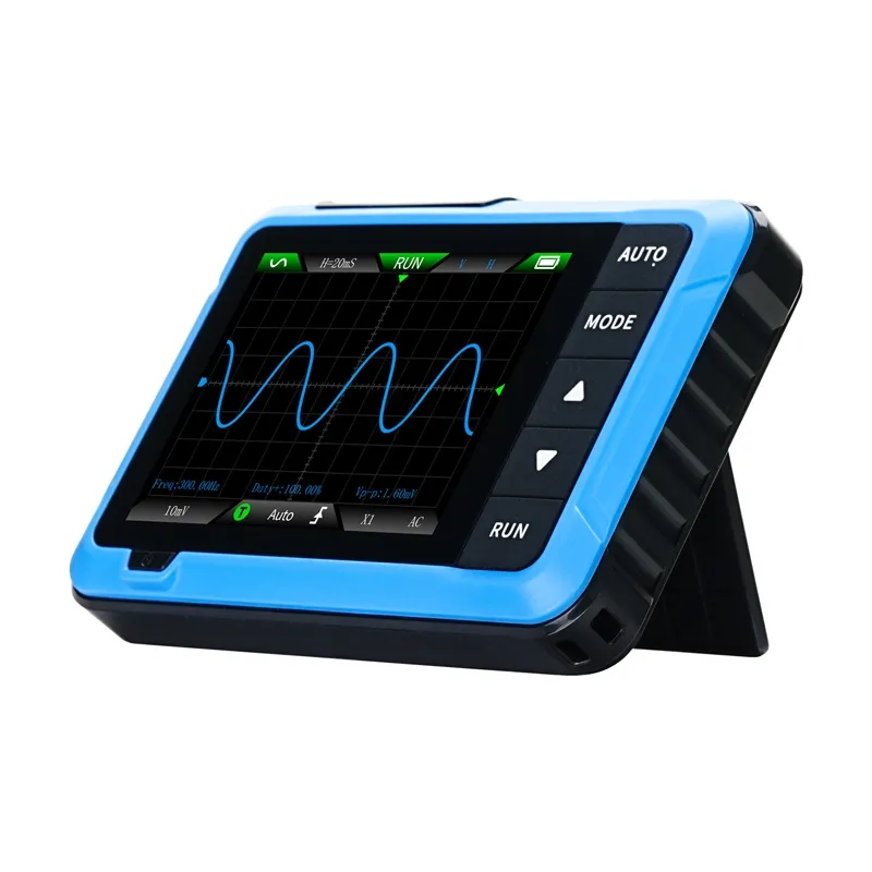 Kaasaskantav 2-in-1 mini osciloskoop FNIRSI DSO510 signaaligeneraator universaal