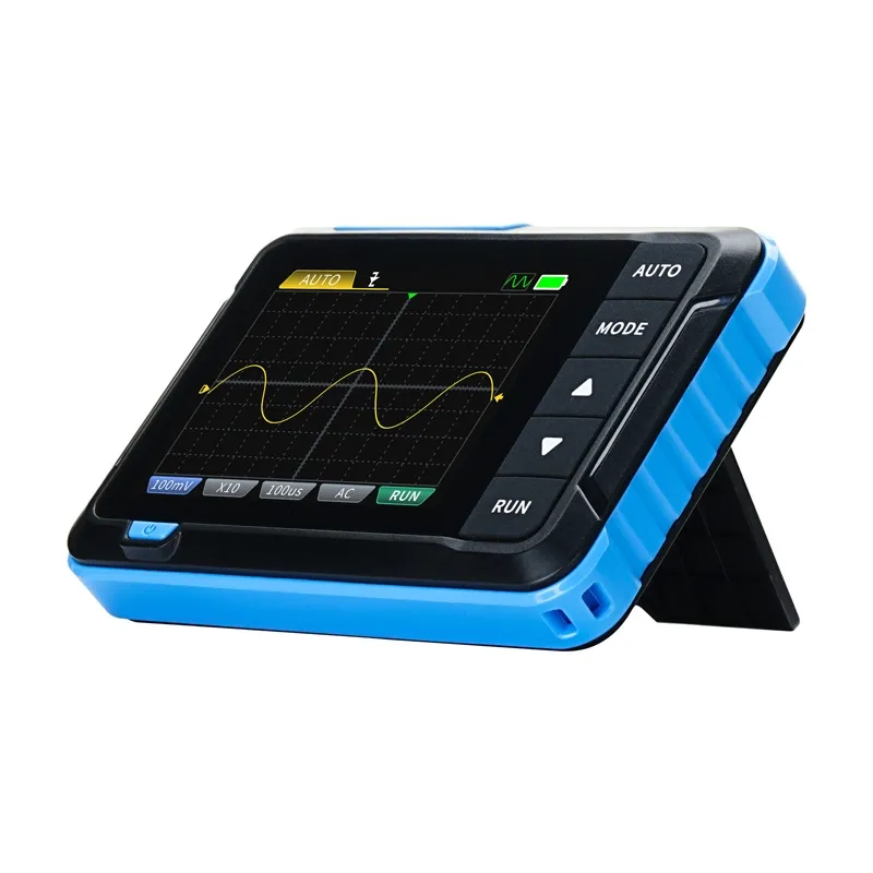 Kaasaskantav 2-in-1 mini osciloskoop FNIRSI DSO510 signaaligeneraator universaal