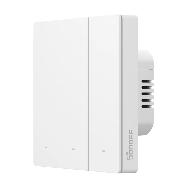 Sonoff ZBM5-3C-86W (3-kanaliline) Zigbee nutikas puutetundlik seinakontakt universaalne