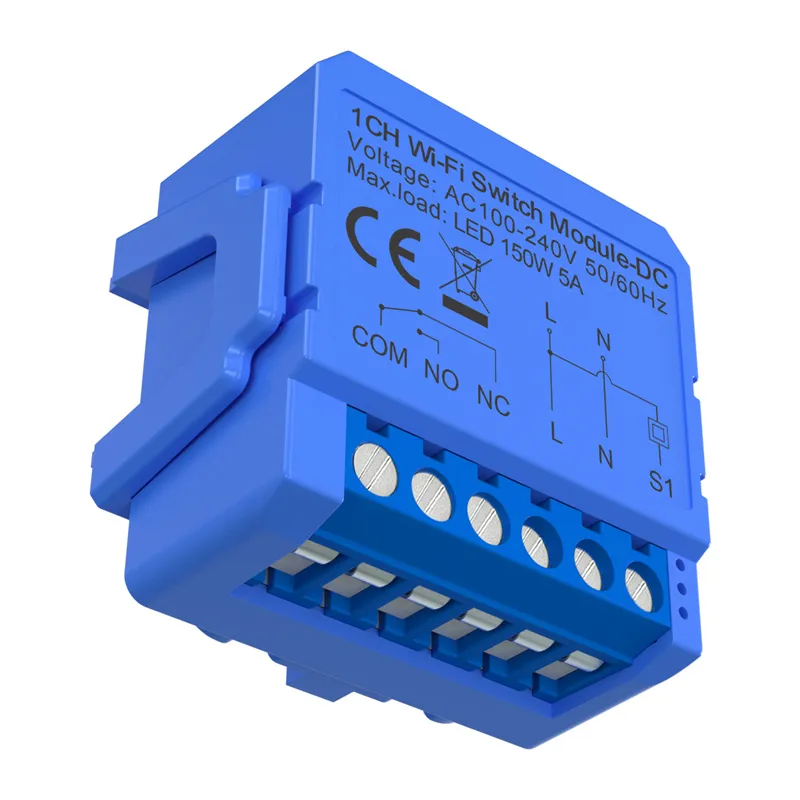 1-kanaliline WiFi lülituse moodul ilma pingega kontaktiga Avatto WSM16-DC32V-1 universaalne
