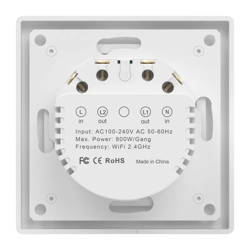 Avatto TS20-EU-W2 WiFi puutetundlik valguslüliti universaalne