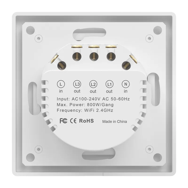 Avatto TS20-EU-W3 WiFi puutetundlik valguslüliti universaalne