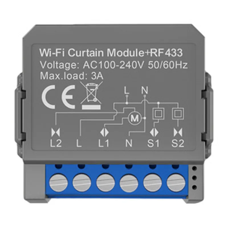 Avatto CMS16-RF-1 WIFI+RF nutikas kardinamoodul universaalne