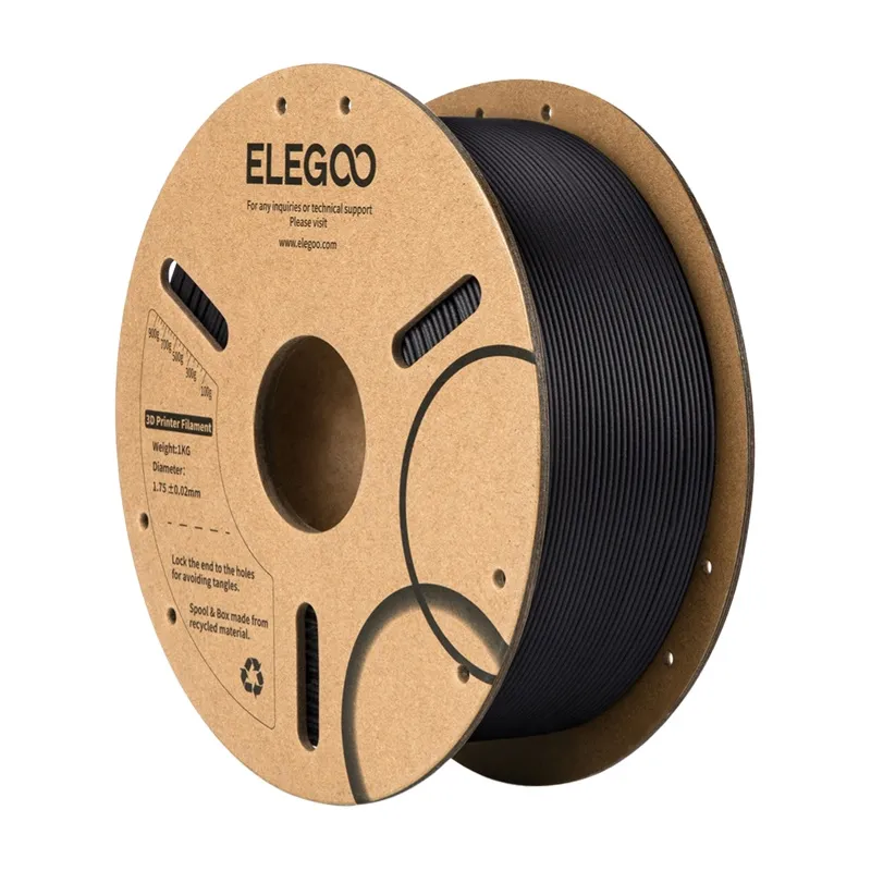 ELEGOO PLA-CF Filament (Must) universaalne