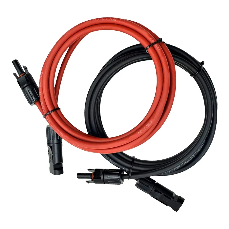 Setti 2x jatkojohto aurinkopaneeleille APV MC4, 2 m, universaali