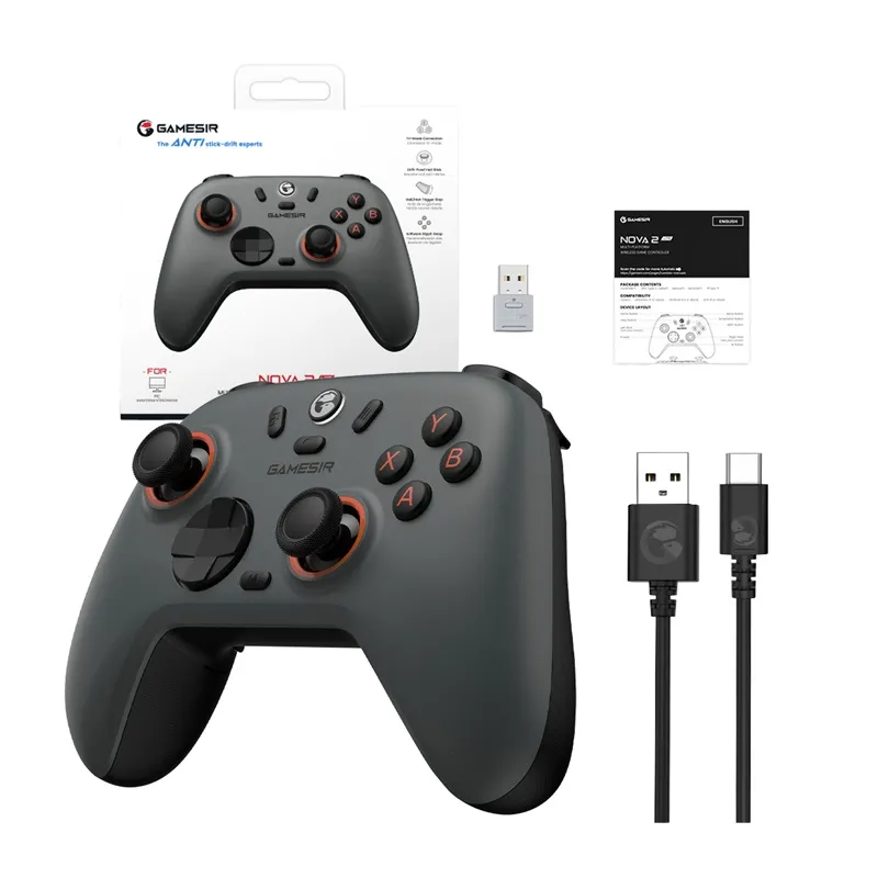 GameSir Nova 2 Lite Langaton Ohjain (harmaa) universaali