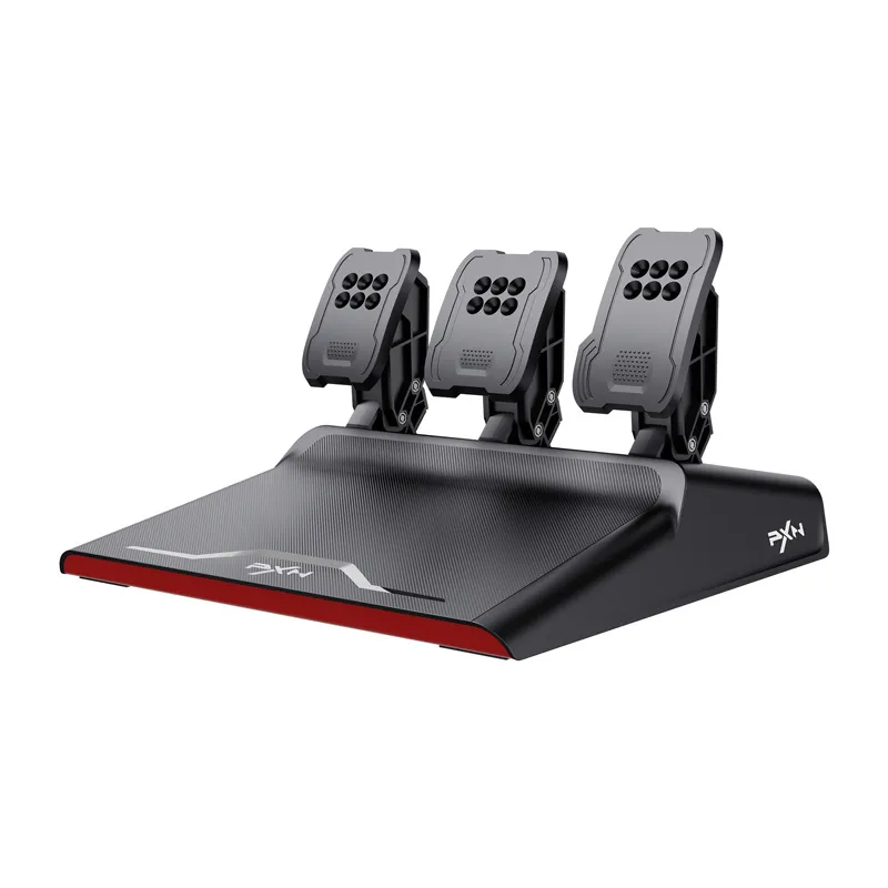 PXN-V10 Pro mängukomplekt - rool + gaasid + kinnitusklambrid (PC / PS4 / Xbox One / Xbox Series X|S) universaalne