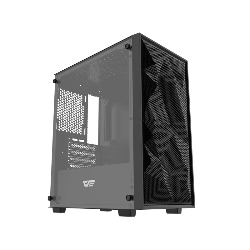 Darkflash M305 Mesh arvutikarp ilma ventilaatoriteta (Must) universaalne