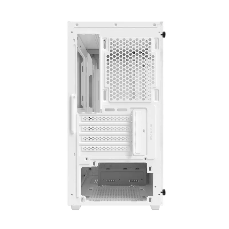 Darkflash M305 Mesh arvutikarp ilma ventilaatoriteta (Valge) universaalne