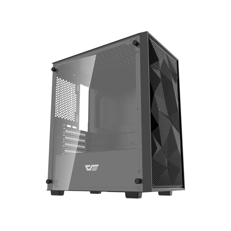 Darkflash M305 Mesh arvutikarp ilma ventilaatoriteta (Must) universaalne