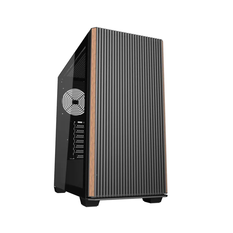Darkflash DS900WS ATX arvutikarp ilma ventilaatoriteta (Must) universaalne