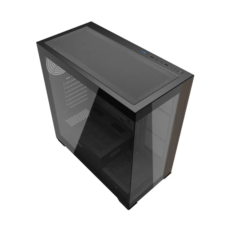 Darkflash DS900W arvutikarp ilma ventilaatoriteta (Must) universaalne