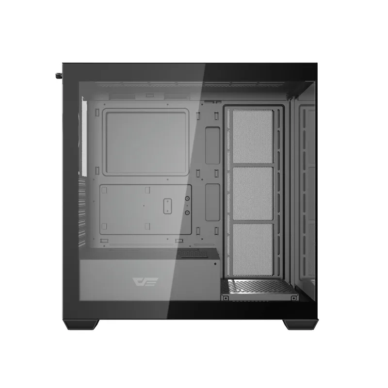Darkflash DS900W arvutikarp ilma ventilaatoriteta (Must) universaalne