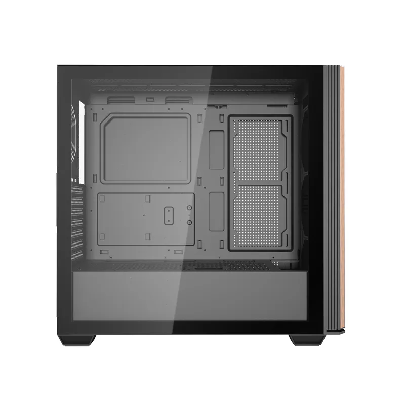 Darkflash DS900WS ATX arvutikarp ilma ventilaatoriteta (Must) universaalne