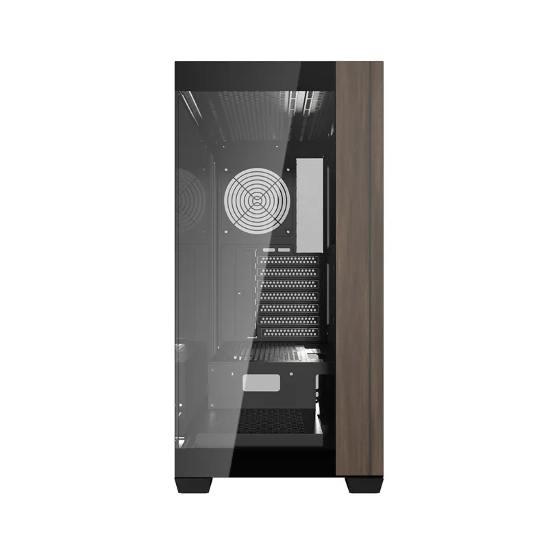 Darkflash DS900W arvutikarp ilma ventilaatoriteta (Must) universaalne