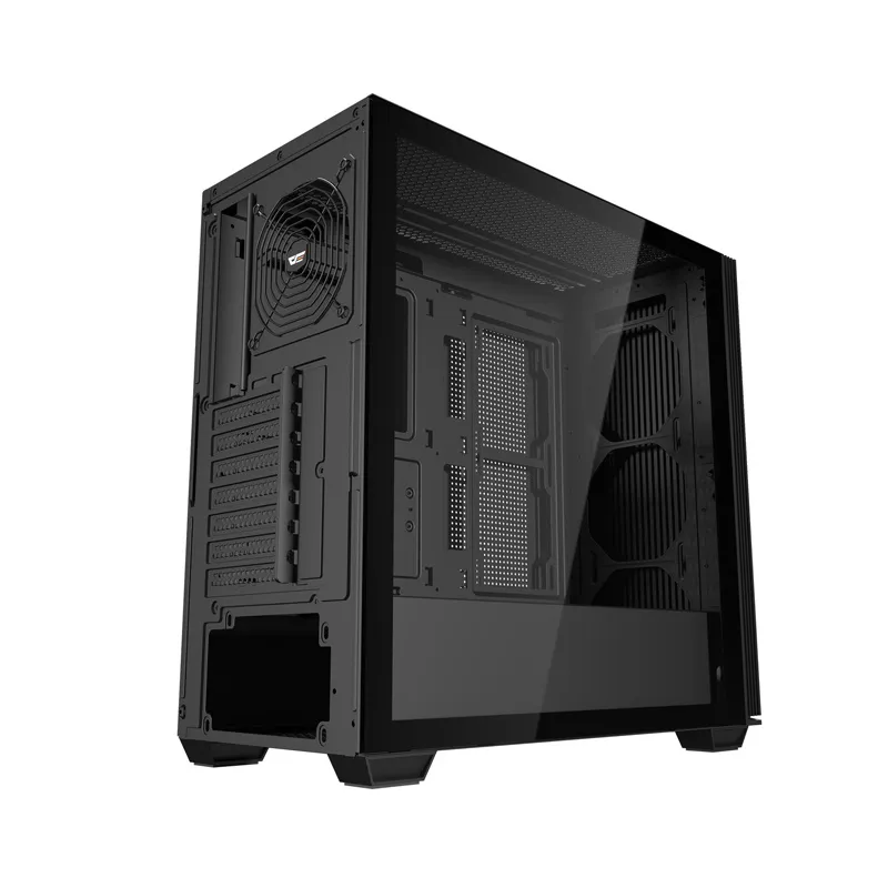 Darkflash DS900WS ATX arvutikarp ilma ventilaatoriteta (Must) universaalne