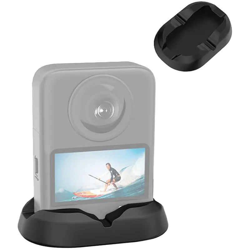 PULUZ DJI Osmo 360 silikoonalune (must) universaalne