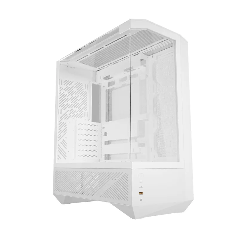 Darkflash DY460 arvutikast (Valge) + 4 ARGB ventilaatorit universaalne