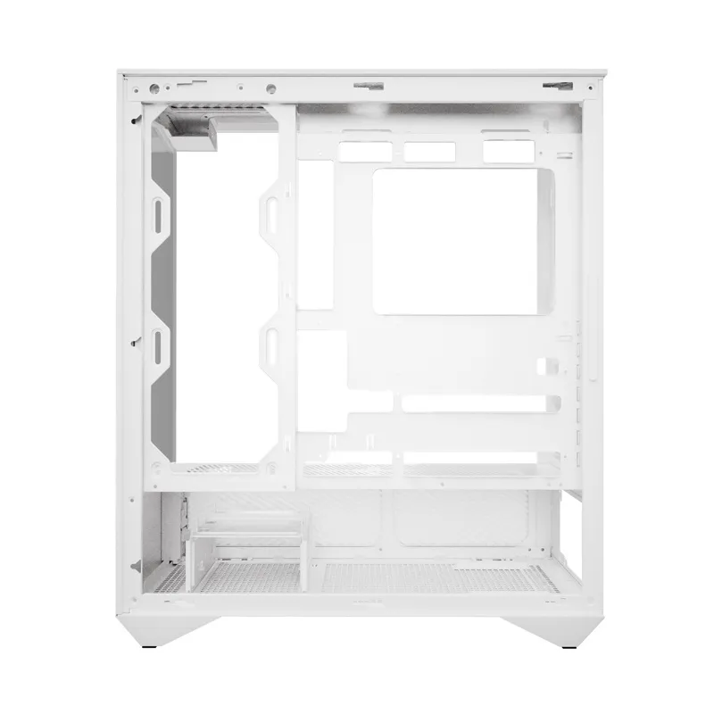 Darkflash DY460 arvutikast (Valge) + 4 ARGB ventilaatorit universaalne