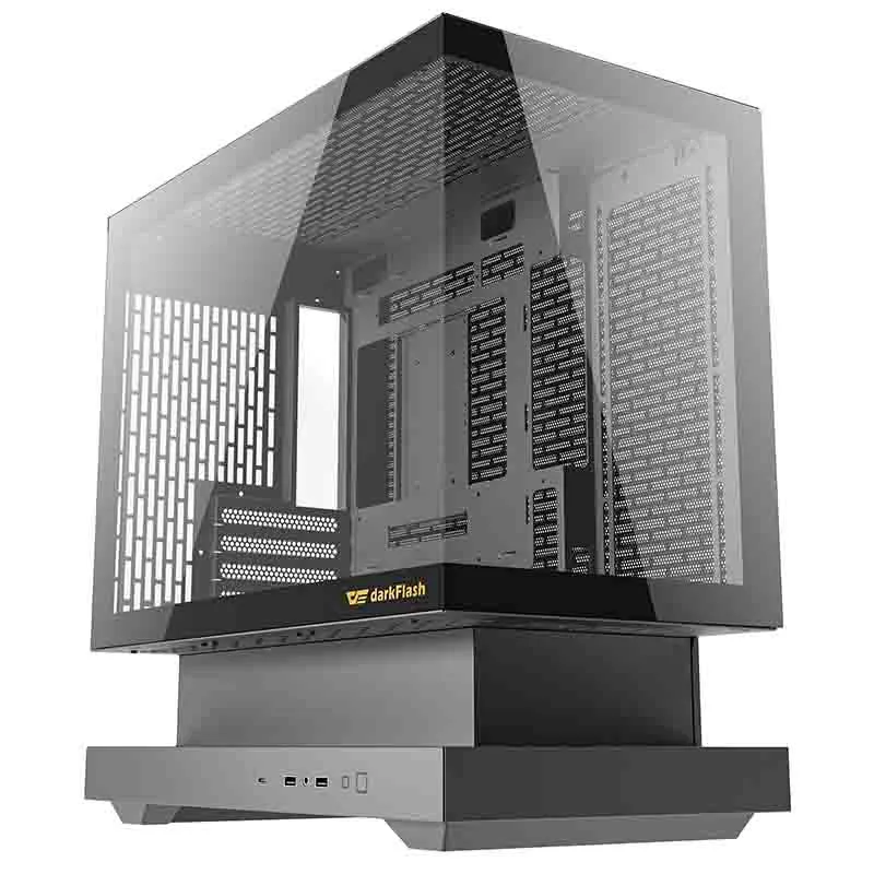Darkflash F1 arvutikarp (Must) + 6 ARGB ventilaatorit universaalne