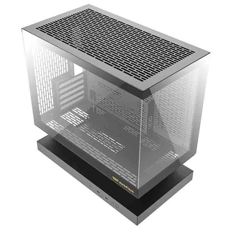 Darkflash F1 arvutikarp (Must) + 6 ARGB ventilaatorit universaalne