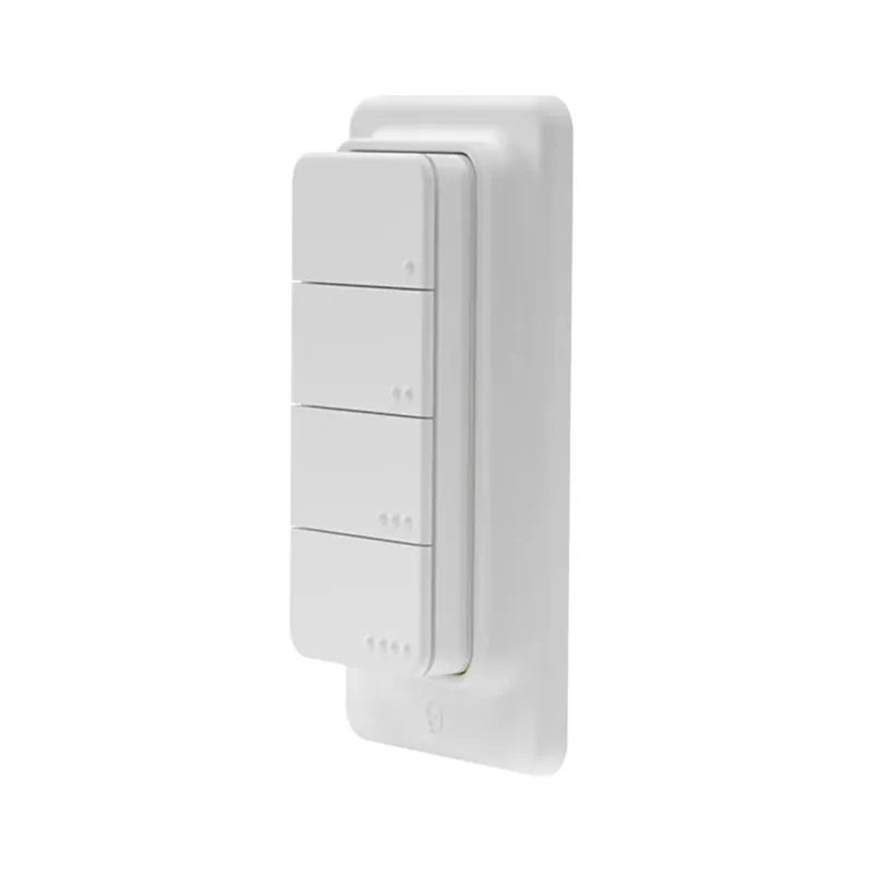 Komplekt 2 WiFi-ruloodikontrollerit rulooide/riiete jaoks Shelly Shutter + BLU RC nupp 4 universaalne