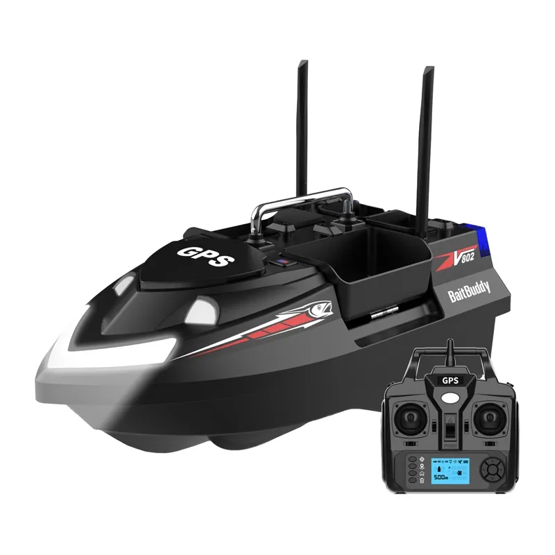 Flytec V802 PRO 12000mAh baitpaadipaat (must) universaalne