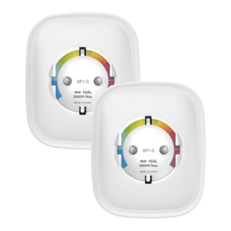 Gosund SP1-HE WiFi nutikas pistik, 2 tk (HomeKit) (kaksik) 16A universaalne