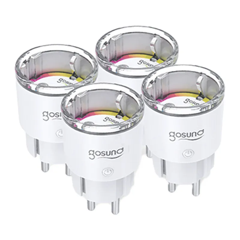 Gosund EP2-Z ZigBee nutikas pistik (neljapakk) 10A universaalne