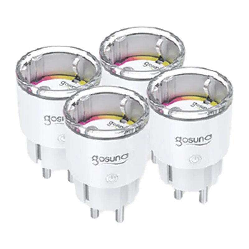 Gosund EP2-Z ZigBee nutikas pistik (neljapakk) 10A universaalne