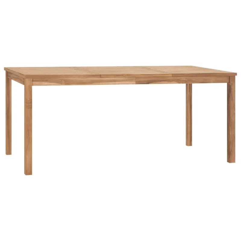 Sodo ruokapöytä, 180x90x77 cm, tikin massiivipuu